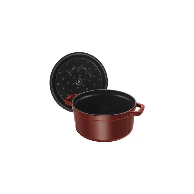 STAUB 1102687 Staub 5.5-qt Round Dutch Oven - Grenadine