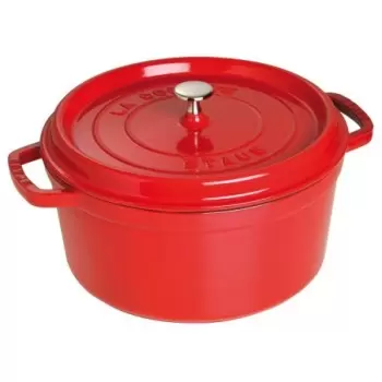 STAUB 1102806 Staub 7-qt Round Dutch Oven - Cherry