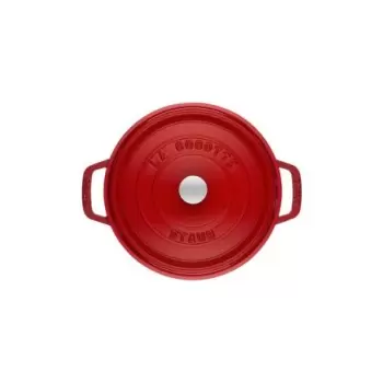 STAUB 1102806 Staub 7-qt Round Dutch Oven - Cherry
