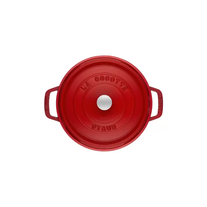 STAUB 1102806 Staub 7-qt Round Dutch Oven - Cherry