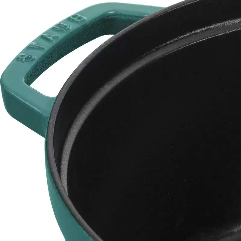 STAUB 11028105 Staub 7-qt Round Dutch Oven - Turquoise NEW