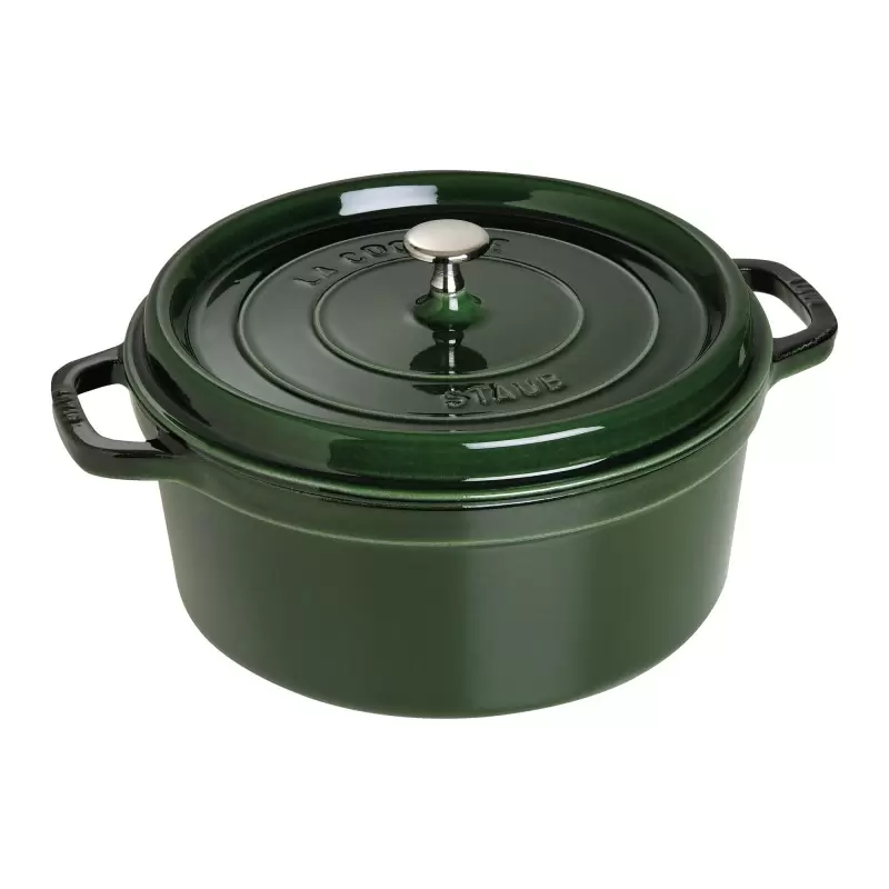 STAUB 1102885 Staub 7-qt Round Dutch Oven - Basil