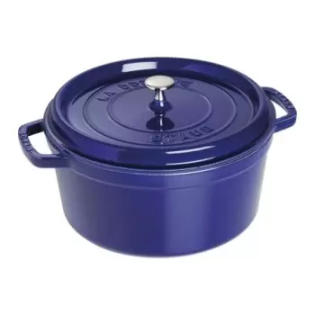 STAUB 1102891 Staub 7-qt Round Dutch Oven - Dark Blue