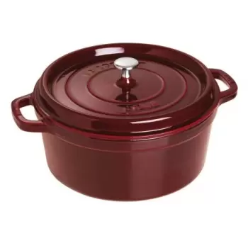 STAUB 1102887 Staub 7-qt Round Dutch Oven - Grenadine