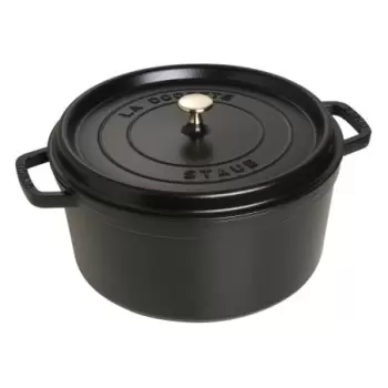 STAUB 1103025 Staub 9-qt Round Dutch Oven - Black