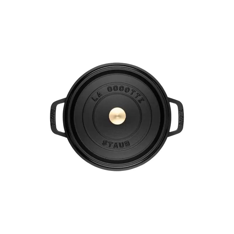 STAUB 1103025 Staub 9-qt Round Dutch Oven - Black