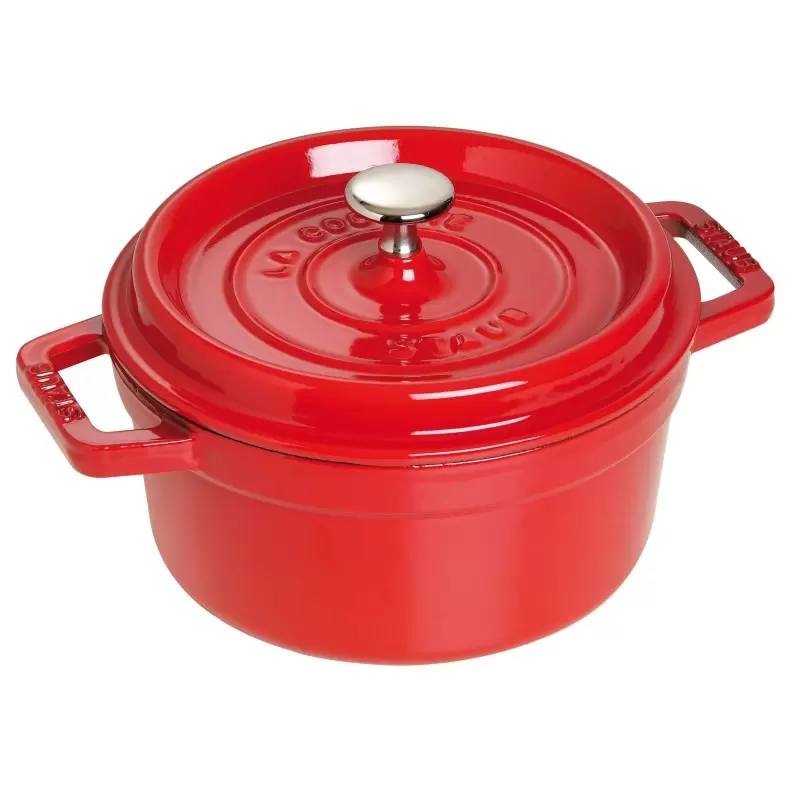 STAUB 1103006 Staub 9-qt Round Dutch Oven - Cherry