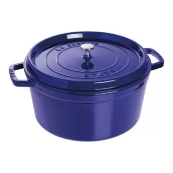 STAUB 1103091 Staub 9-qt Round Dutch Oven - Dark Blue