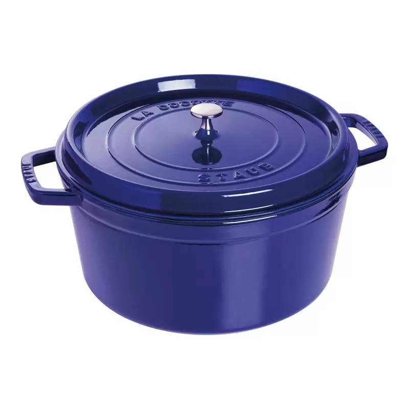STAUB 1103091 Staub 9-qt Round Dutch Oven - Dark Blue