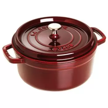 STAUB 1103087 Staub 9-qt Round Dutch Oven - Grenadine