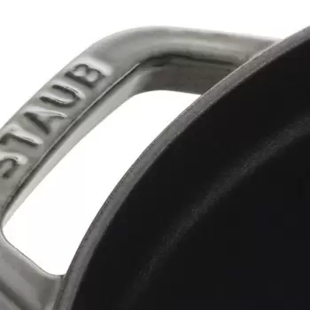 STAUB 1103418 Staub 13.25-qt Round Dutch Oven - Graphite Grey