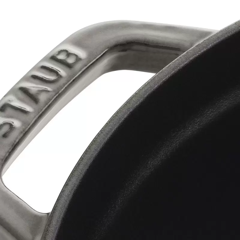 STAUB 1103418 Staub 13.25-qt Round Dutch Oven - Graphite Grey