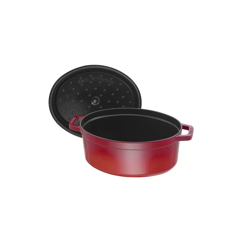 STAUB 1103306 Staub 7-qt Oval Dutch Oven - Cherry