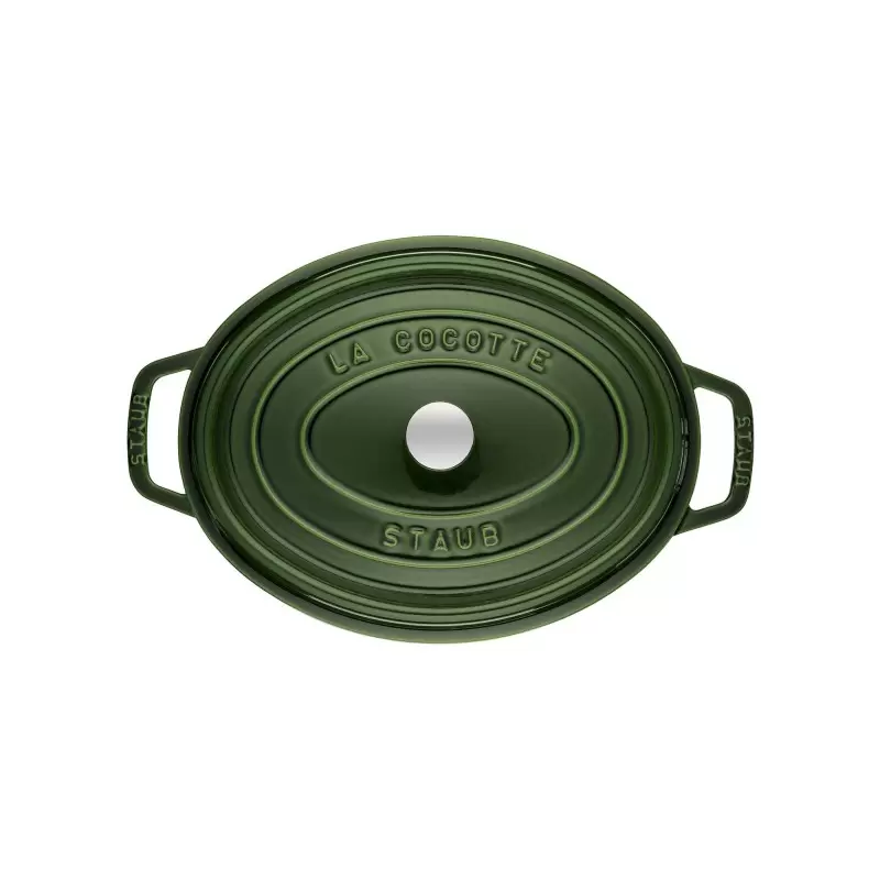 STAUB 1103385 Staub 7-qt Oval Dutch Oven - Basil