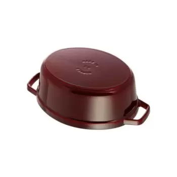 STAUB 1103387 Staub 7-qt Oval Dutch Oven - Grenadine