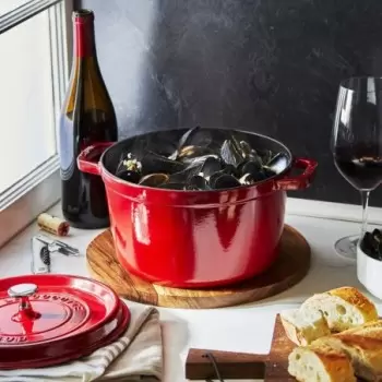 STAUB 12502406 Staub 5.00-qt Tall Dutch Oven - Cherry