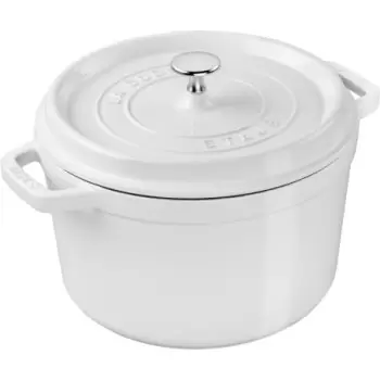 STAUB 12502402 Staub 5.00-qt Tall Dutch Oven - White