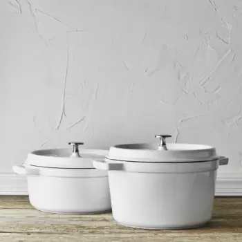 STAUB 12502402 Staub 5.00-qt Tall Dutch Oven - White