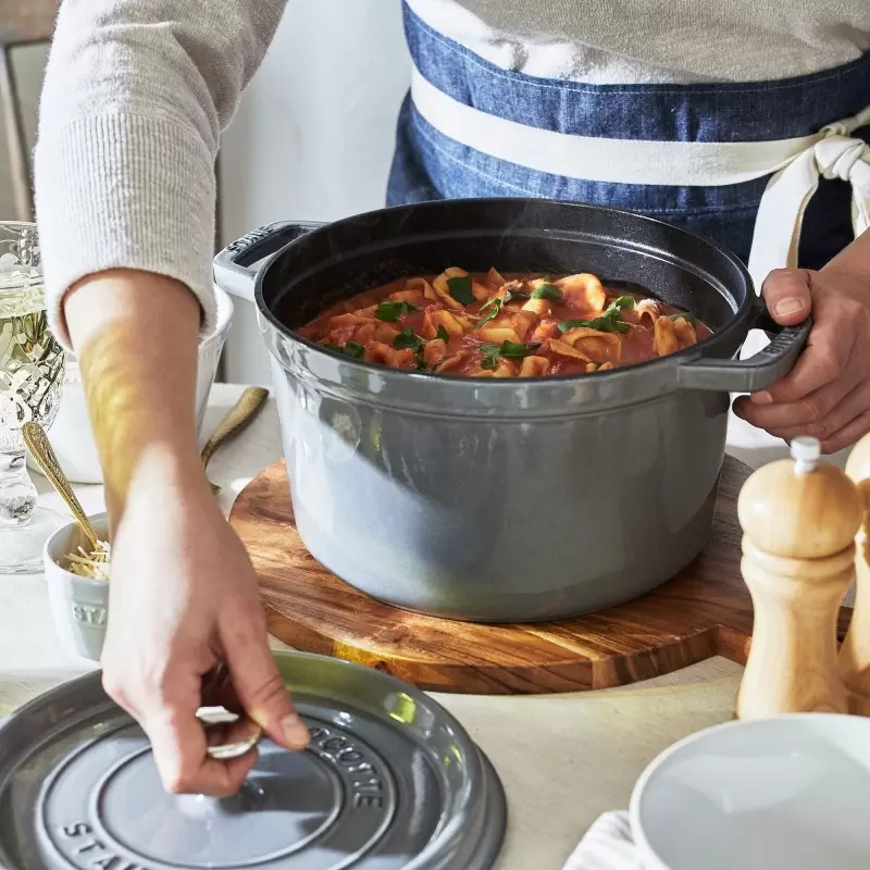 STAUB 12502418 Staub 5.00-qt Tall Dutch Oven - Graphite