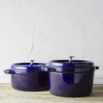 STAUB 12502491 Staub 5.00-qt Tall Dutch Oven - Dark Blue