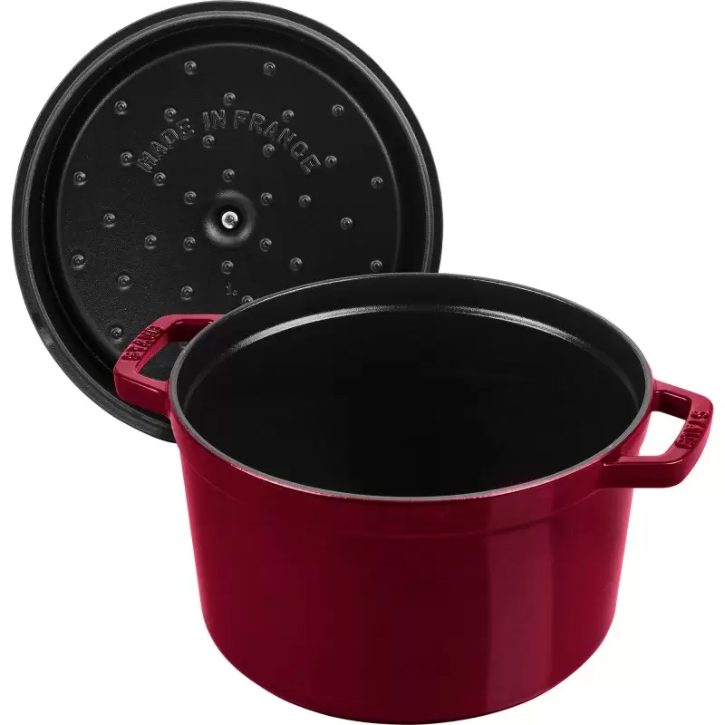 STAUB 12502487 Staub 5.00-qt Tall Dutch Oven - Grenadine