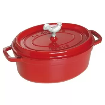 STAUB 1123106 Staub 5.75-qt Coq au Vin Dutch Oven - Cherry