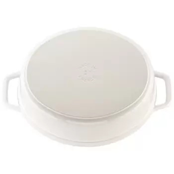 STAUB 1123102 Staub 5.75-qt Coq au Vin Dutch Oven - White
