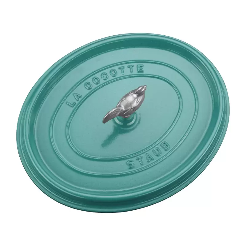 STAUB 11231105 Staub 5.75-qt Coq au Vin Dutch Oven - Turquoise