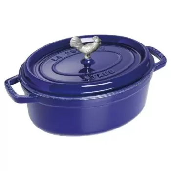 STAUB 1123191 Staub 5.75-qt Coq au Vin Dutch Oven - Dark Blue