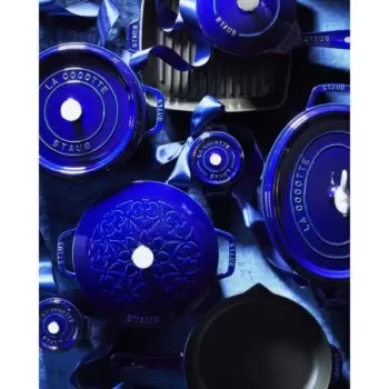 STAUB 1123191 Staub 5.75-qt Coq au Vin Dutch Oven - Dark Blue