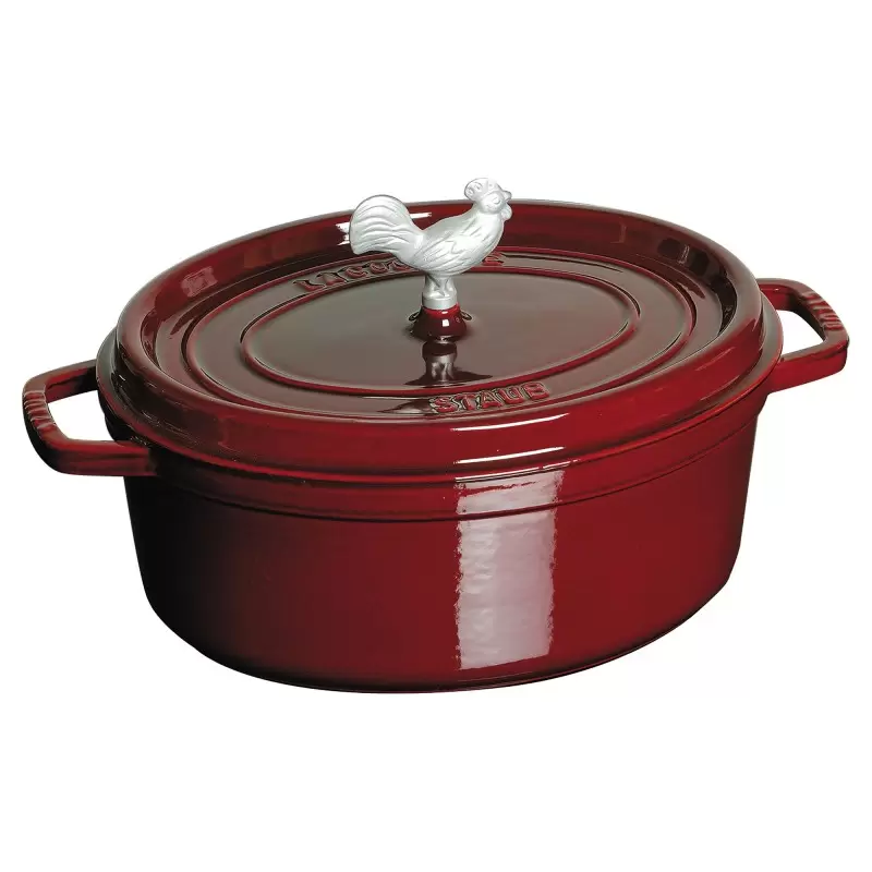 STAUB 1123187 Staub 5.75-qt Coq au Vin Dutch Oven - Grenadine