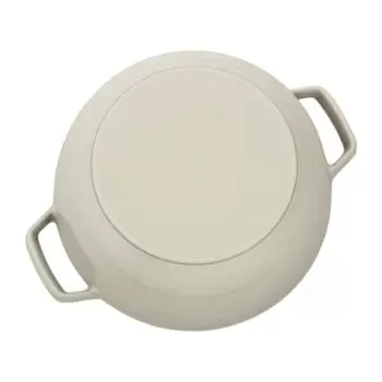 STAUB 117324107 Staub 3.75-qt Essential French Oven - White Truffle