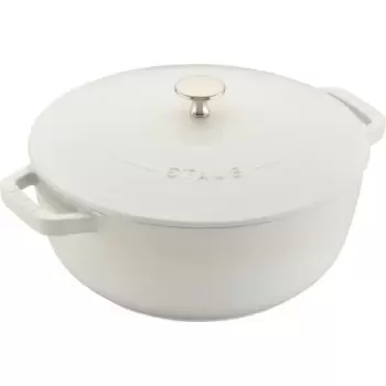 STAUB 11732402 Staub 3.75-qt Essential French Oven - White