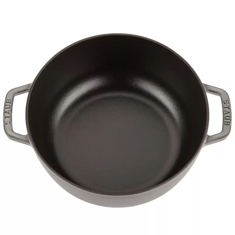STAUB 11732418 Staub 3.75-qt Essential French Oven - Graphite Grey