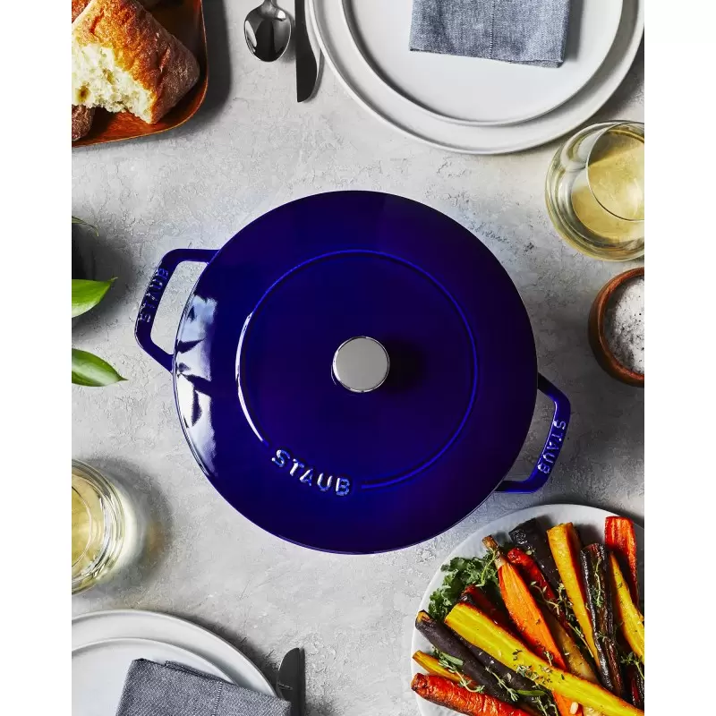 STAUB 11732491 Staub 3.75-qt Essential French Oven - Dark Blue