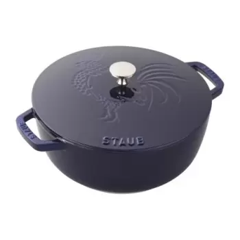 STAUB 11752491 Staub 3.75-qt Essential French Oven Rooster Lid - Da...