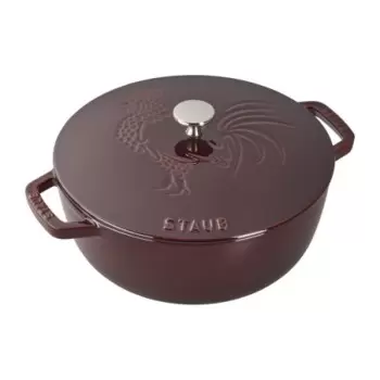 STAUB 11752487 Staub 3.75-qt Essential French Oven Rooster Lid - Gr...