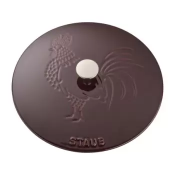 STAUB 11752487 Staub 3.75-qt Essential French Oven Rooster Lid - Gr...