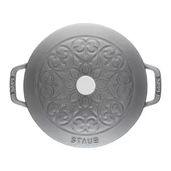 STAUB 11212418 Staub 3.75-qt Essential French Oven Lilly Lid - Grap...