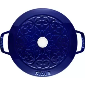STAUB 11212491 Staub 3.75-qt Essential French Oven Lilly Lid - Dark...