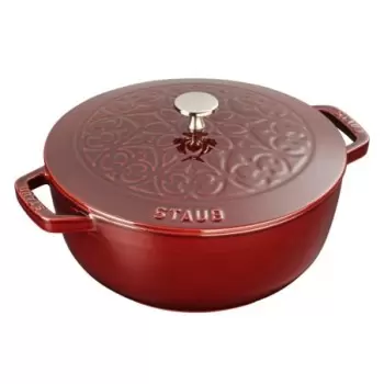STAUB 11212487 Staub 3.75-qt Essential French Oven Lilly Lid - Gren...