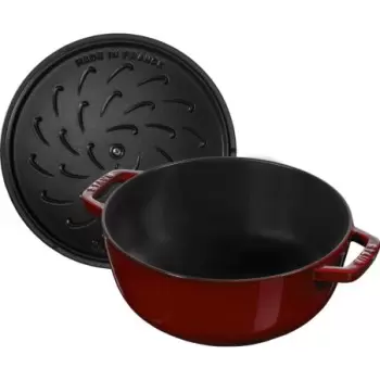 STAUB 11212487 Staub 3.75-qt Essential French Oven Lilly Lid - Gren...