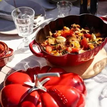 STAUB 11712506 Staub 3-qt Tomato Dutch Oven - Cherry