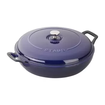 STAUB 13003091 Staub 3.5-qt Braiser - Dark Blue