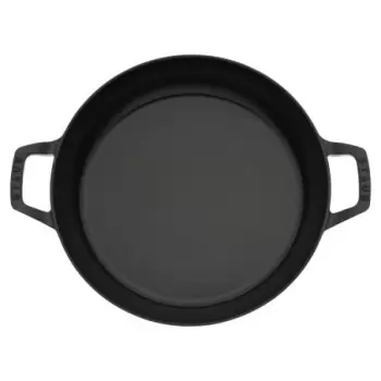 STAUB 148130107 Staub 3.5-qt Braiser with Glass Lid - White Truffle...