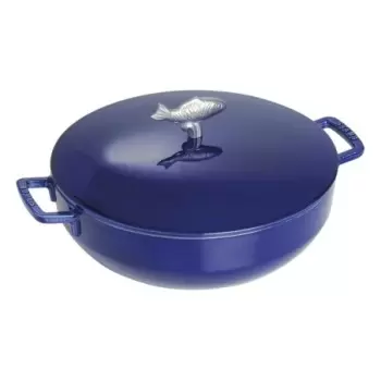 STAUB 1112991 Staub 5-qt Bouillabaisse Pot - Dark Blue