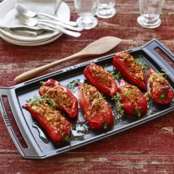 STAUB 12033801 Staub 18.5 X 9.8" Double Burner Griddle / Plancha - ...