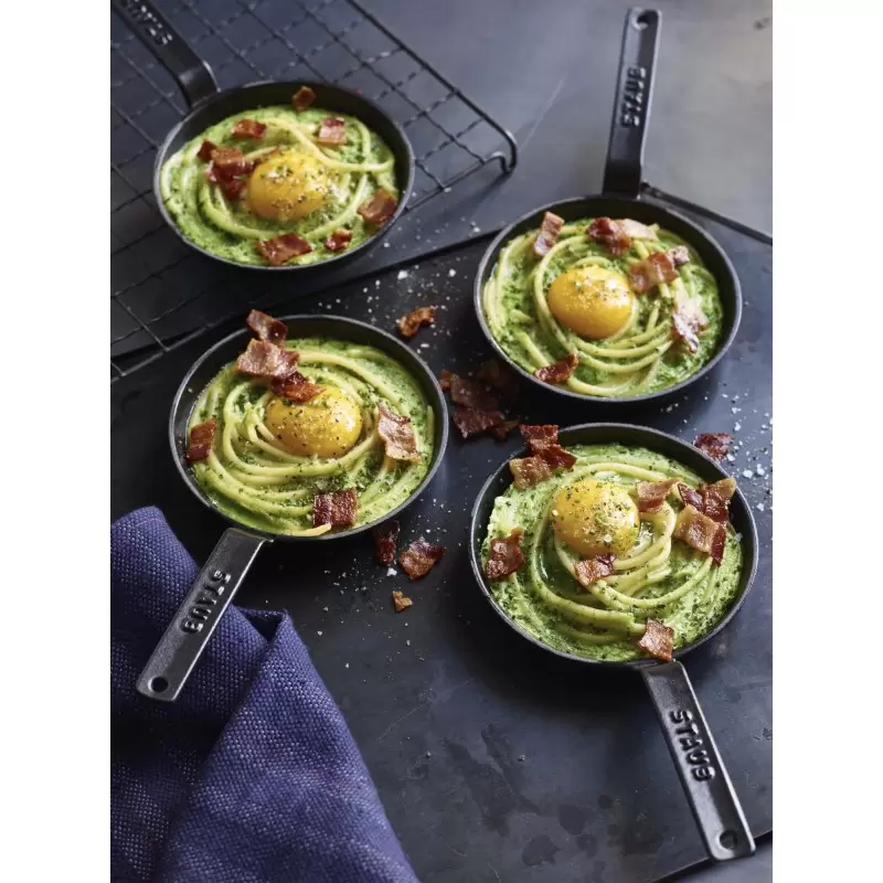 STAUB 1221223 Staub 4.75" Mini Frying Pan - Black