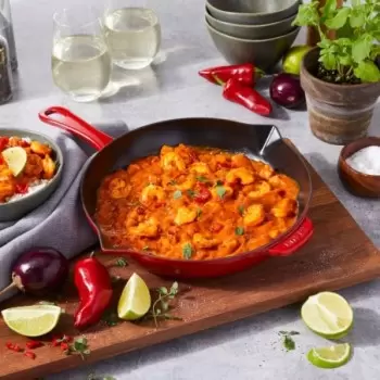 STAUB 1222606 Staub 10" Fry Pan - Cherry