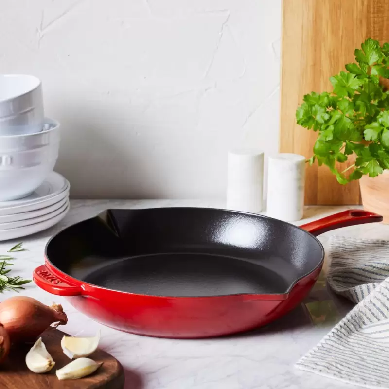 STAUB 1222606 Staub 10" Fry Pan - Cherry